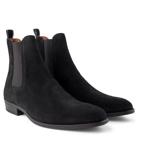 Shoe the Bear ELI CHELSEA BOOT in Black SUEDE Size 45 /12